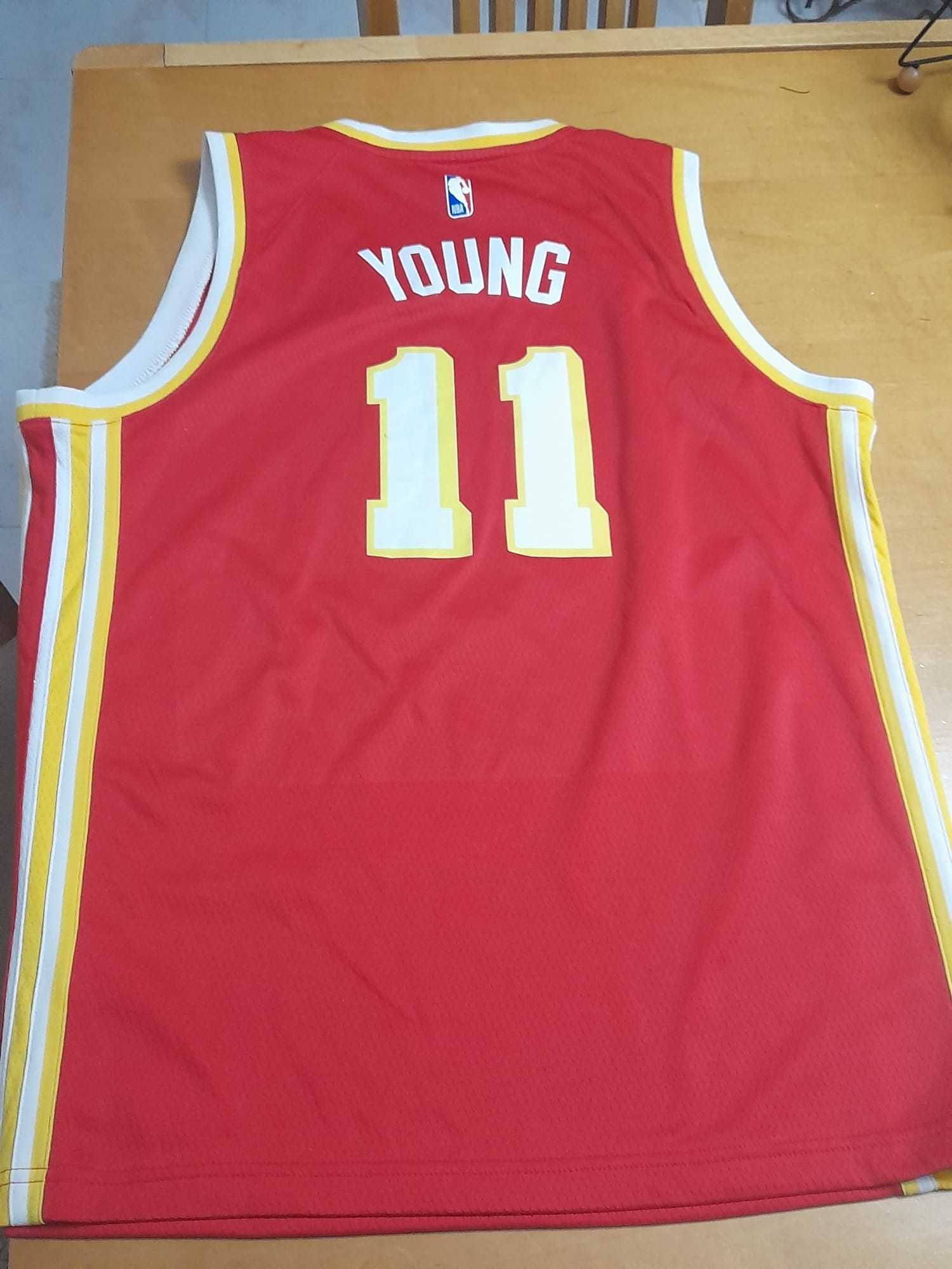 Camisola NBA Atlanta Hawks, Trae Young oficial em perfeito estado