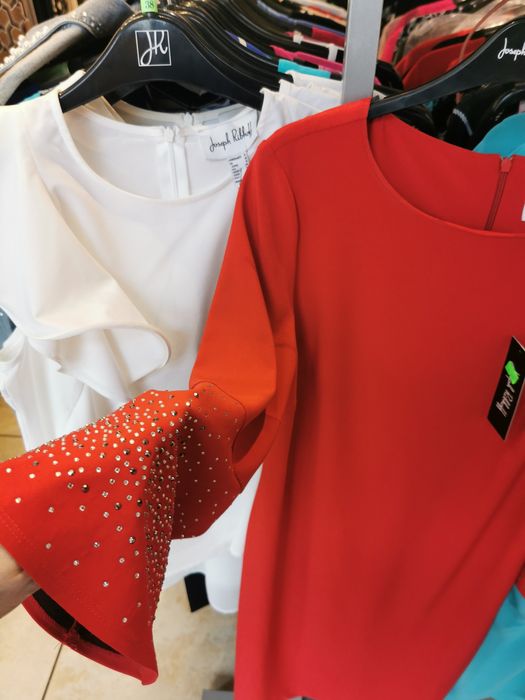 Sukienka Joseph Ribkoff, cyrkoniami, 12