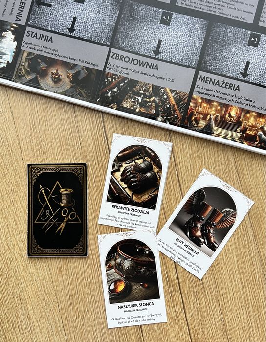 Dodatek MIASTO Talisman Magia i Miecz Edycja 5 Dodatkowe Karty Fanowsk