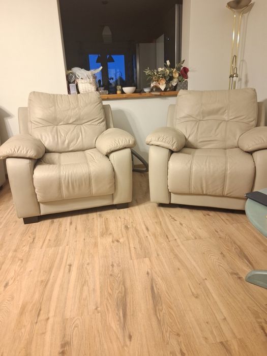 Zestaw wypoczynkowy skora