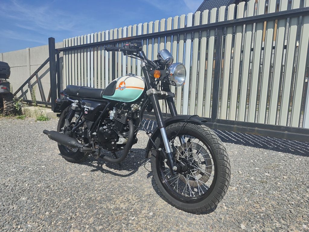 Mash 125 cafe racer jak ybr ys