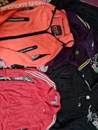 Bluza superdry The North Face adidas z kapturem rozsuwana r. XXS XS S