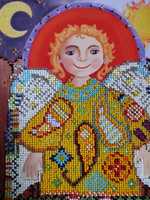 Obraz haftowany obrazek aniołek makatka