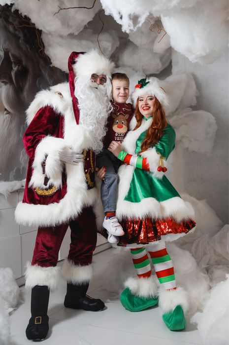 Привітання новорічне, Ельфійка та Санта, Аніматори, Бровари