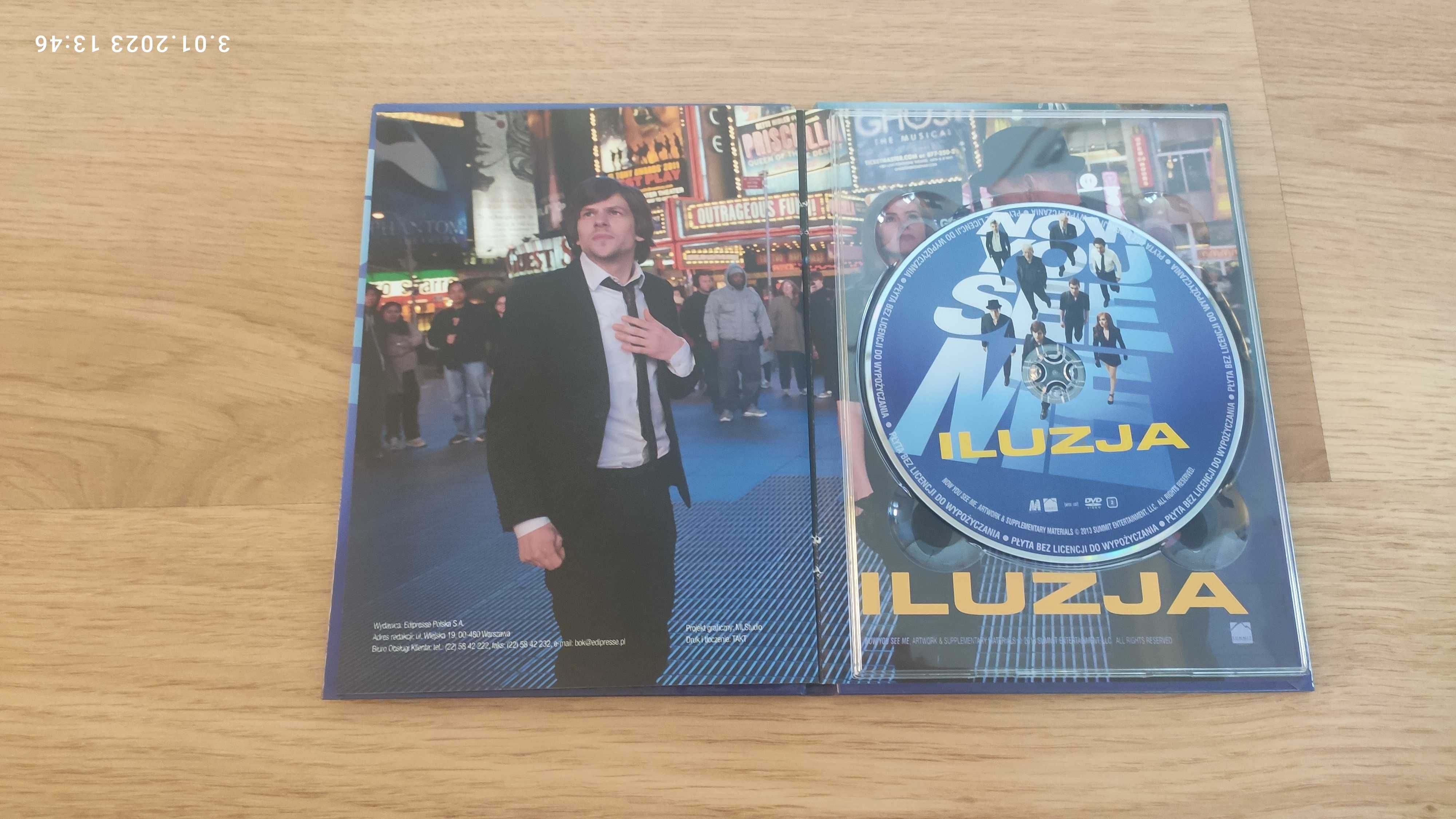 ILUZJA Uwierz, a zobaczysz Film DVD