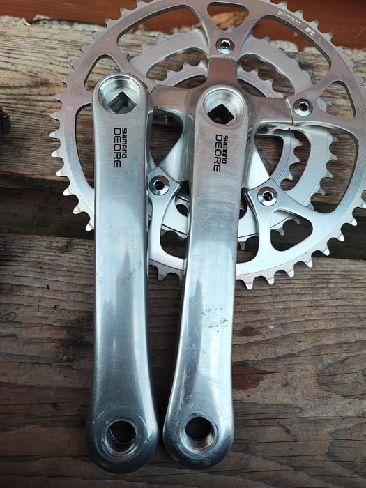 Korba rowerowa Shimano Deore DX MT60 170mm + Tange Retro MTB