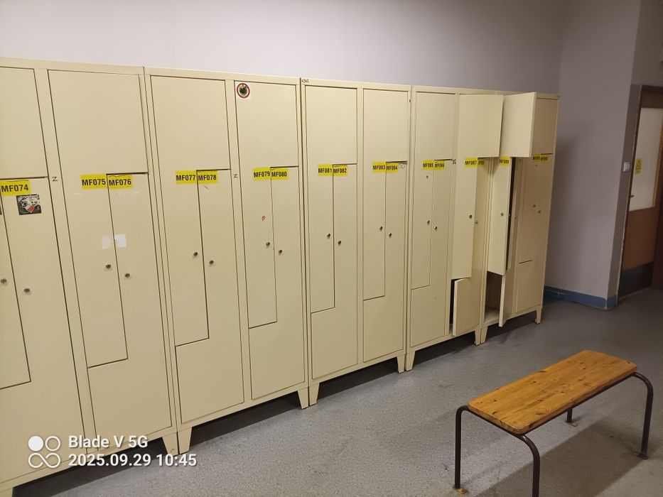 Szafka BHP ubraniowa , pracownicza, metalowa, przemysłowa szafki