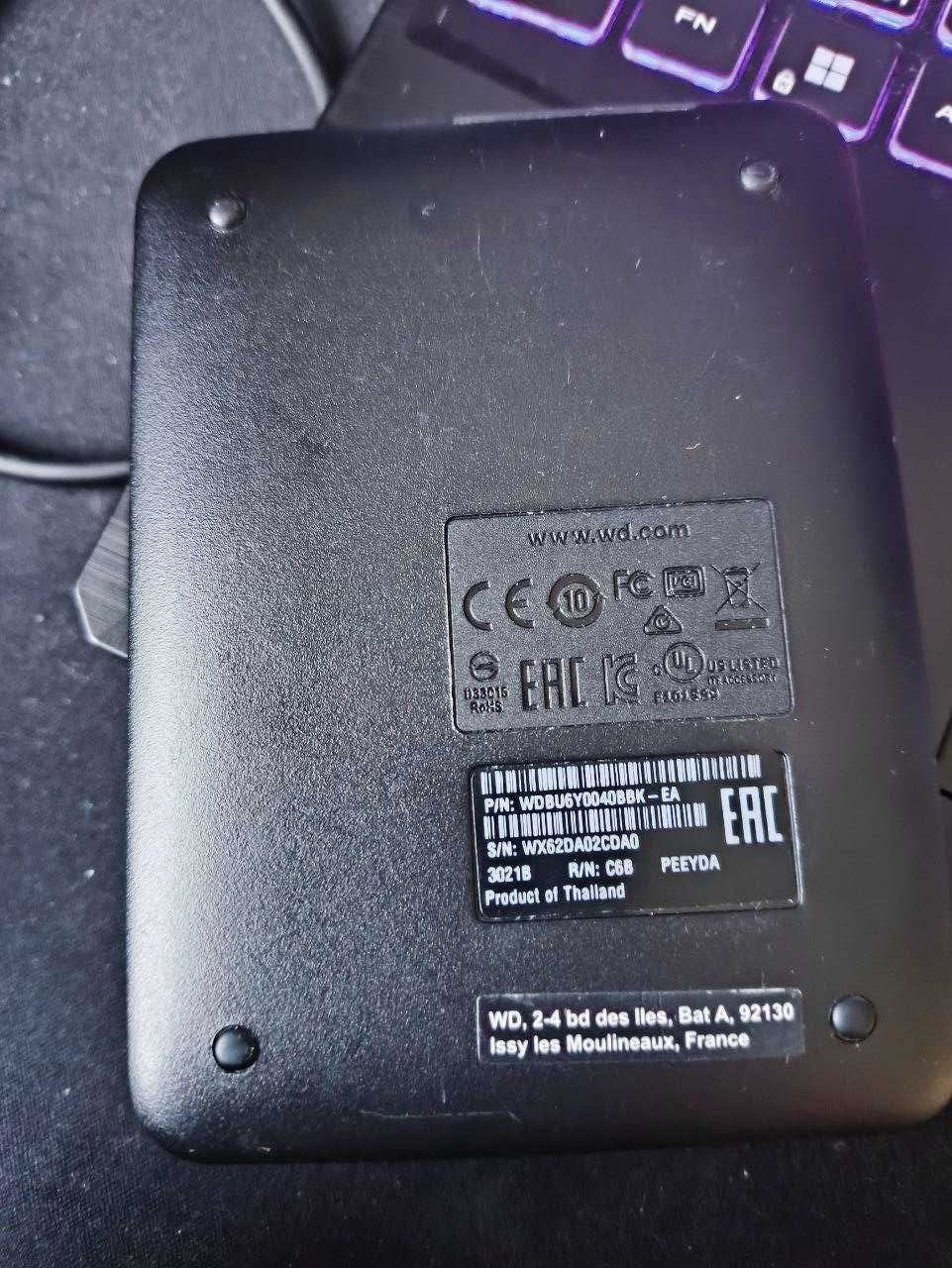 Жорсткий диск Western Digital Elements 4TB