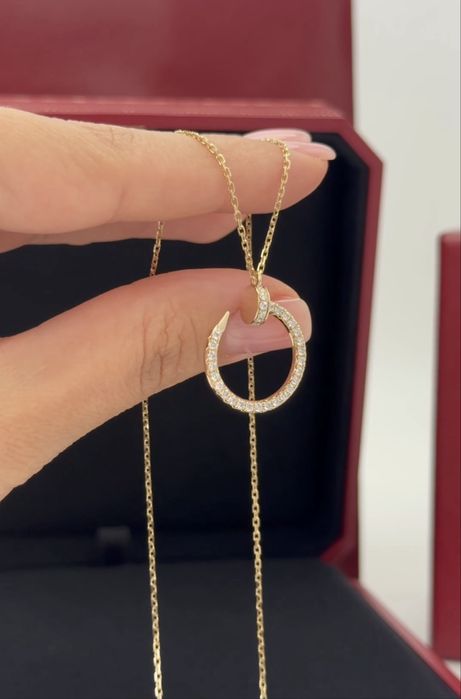 Цепочка в стиле Cartier золото 750 проба