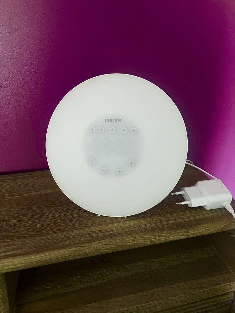 budzik radio lampka nocna Philips Wake-Up symulacja wschodu słońca