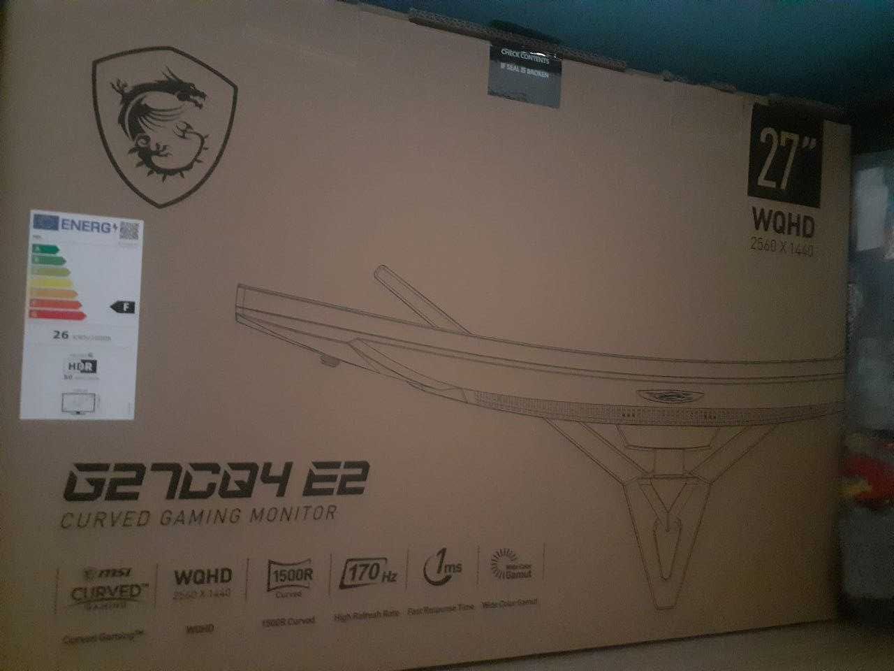 [ДОНОР] Монітор msi g27cq4 e2