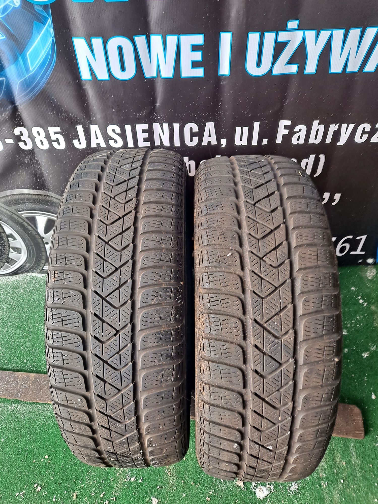 215/60/16 Opony zimowe Pirelli ładna Para