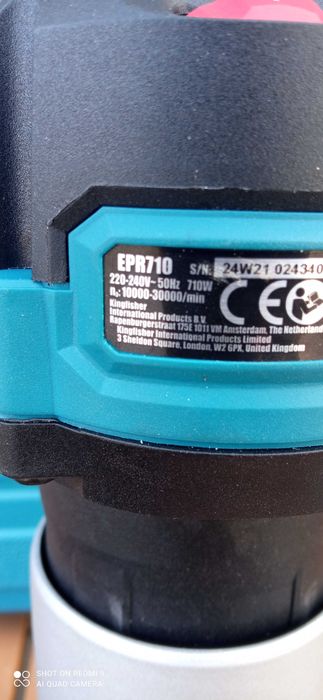 Frezarka ręczna Erbauer 710W 230v