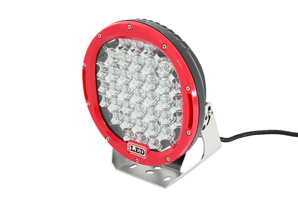 Projector Vermelho Cree Led 185 Watt FHK-18537R com 18500 Lumens