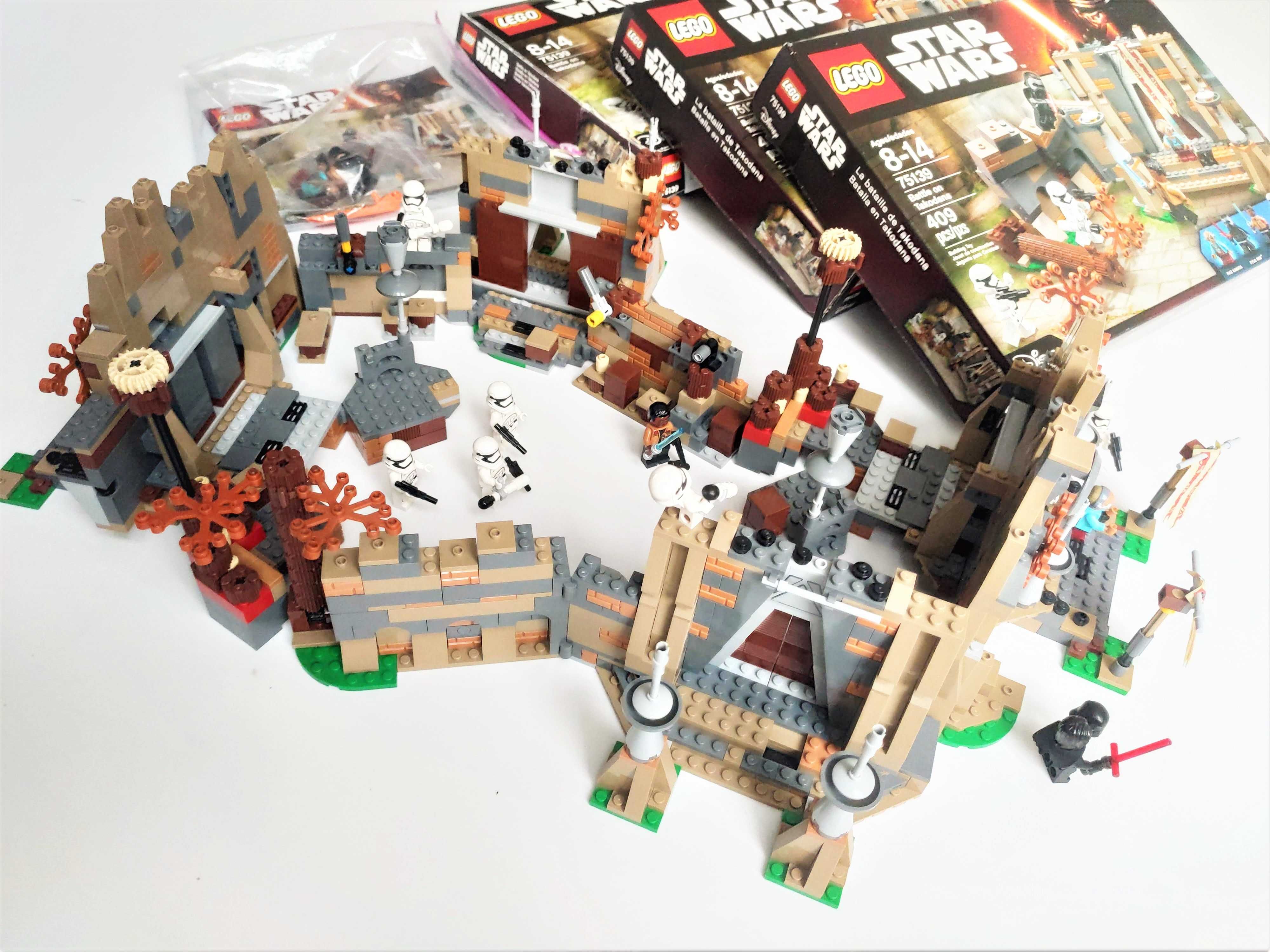 Lego Star Wars 3x 75139 Maz Castle (коробки, інстр.) зоряні війни