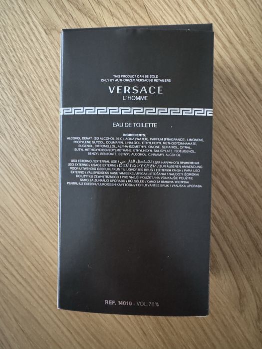 Versace L’HOMME oryginalne