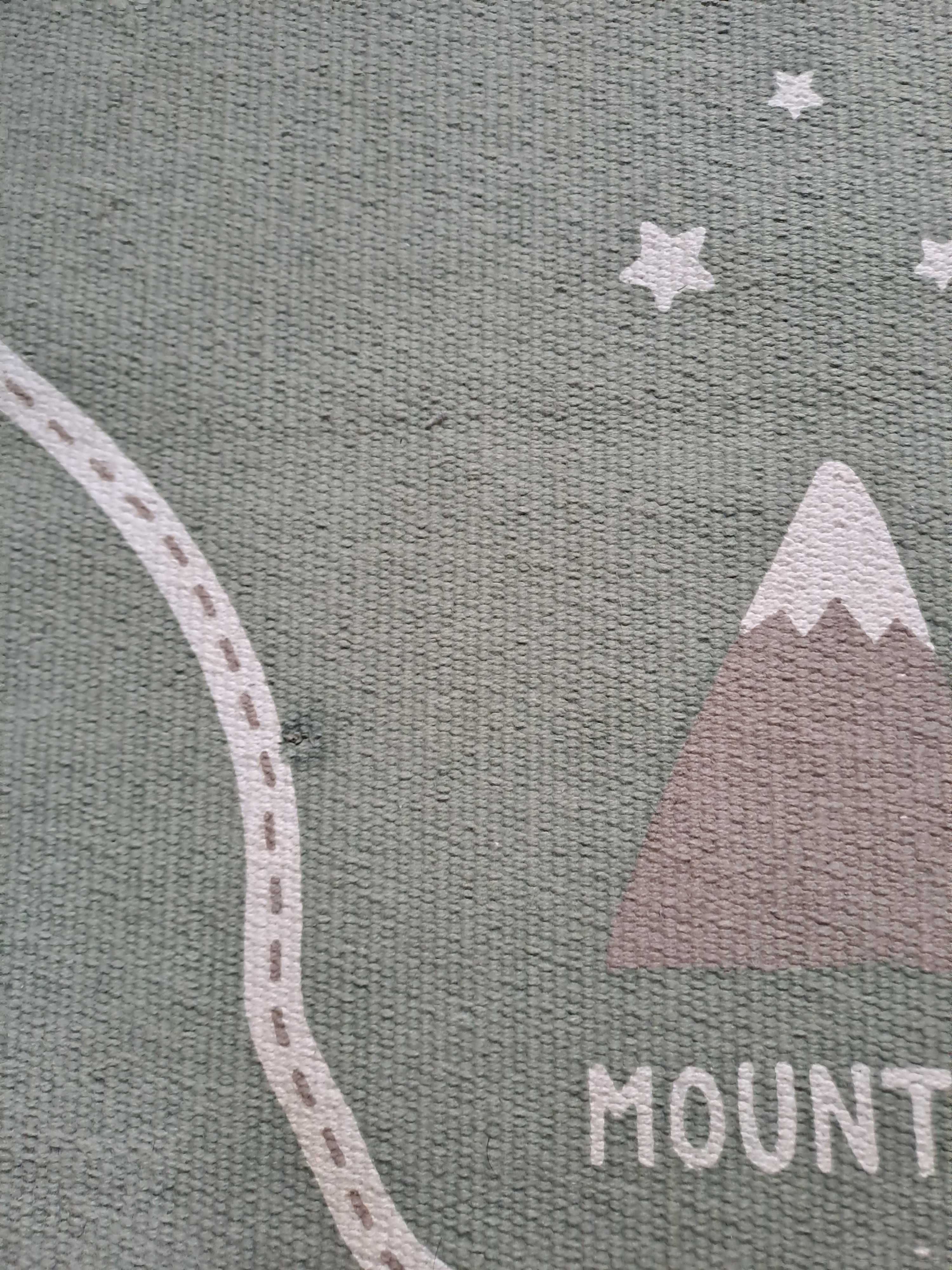 H&M Bawełniany chodnik z nadrukiem City dywan dywanik
