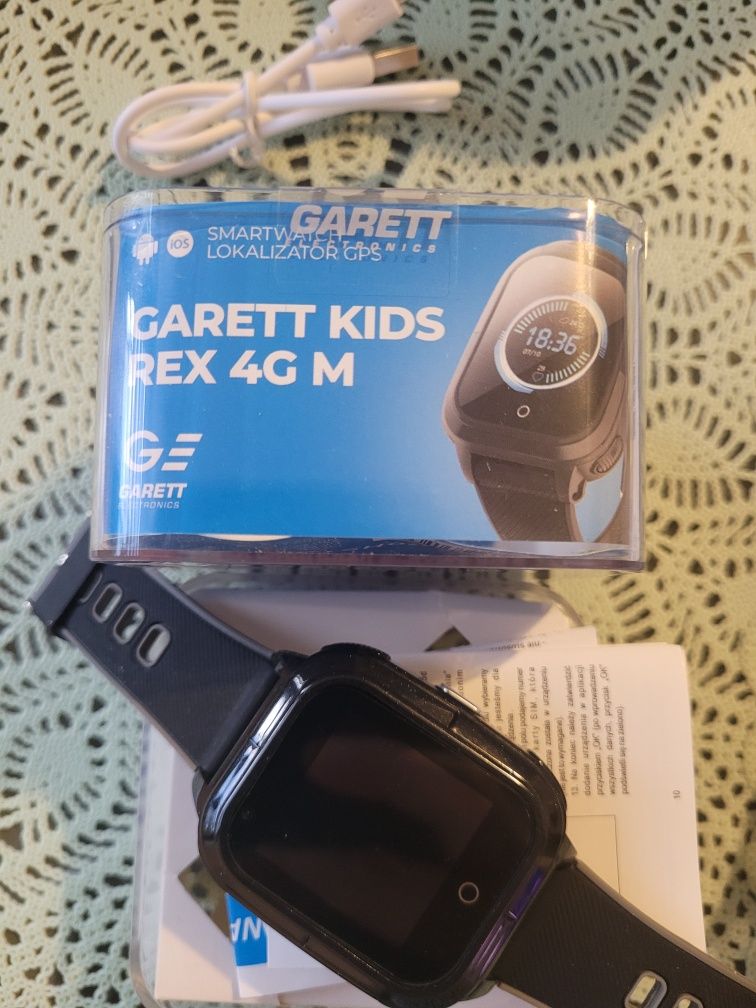Garett Kids rex 4g m czarny