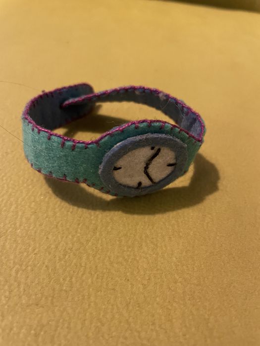 Zegarek filcowy na rękę HANDMADE