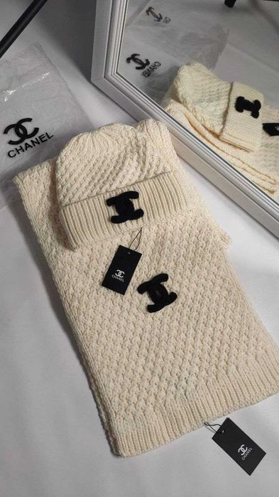Шапка Chanel. шапка Шанель зима