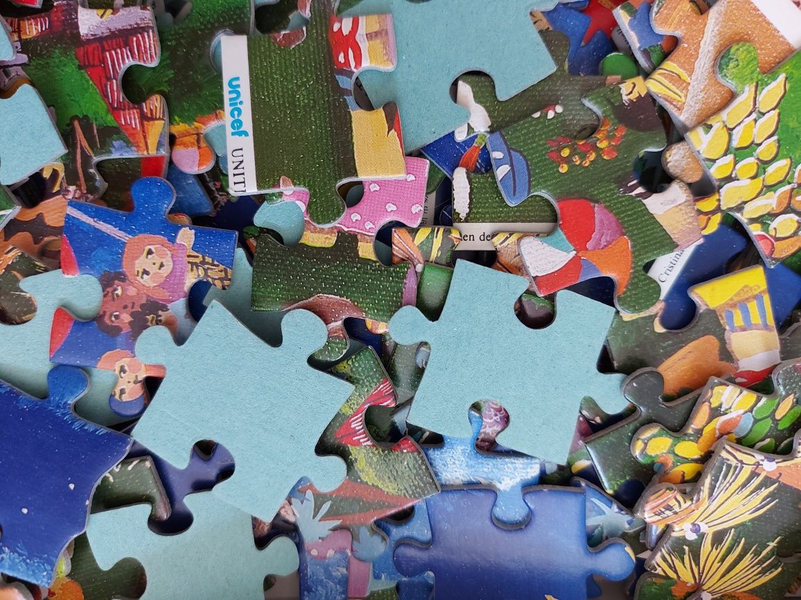 Puzzle UNICEF code 5700 oryginał z czasów PRL-rezerwacja