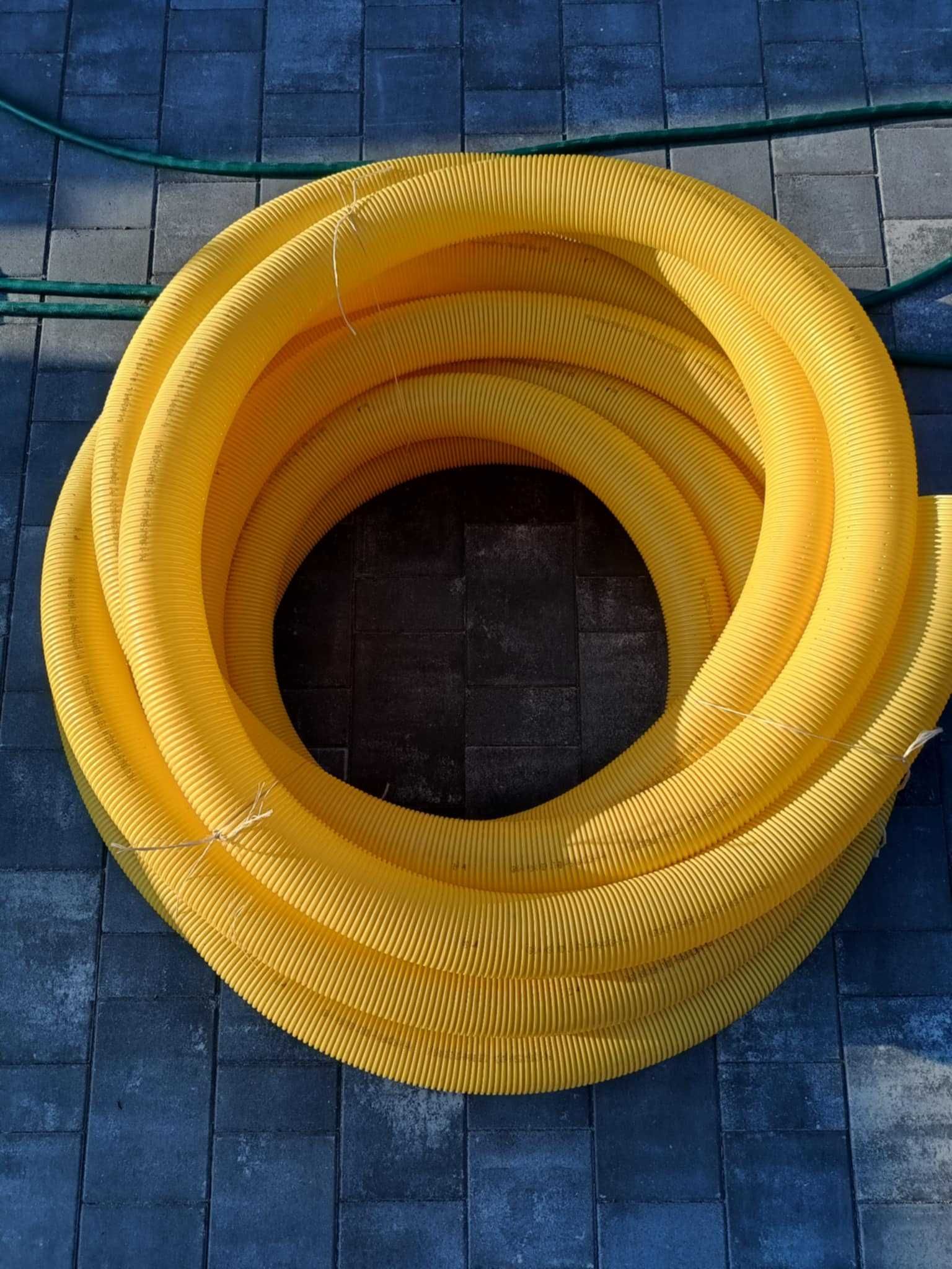 Rura drenarska PVC FI 100 z otworami 32 mb
