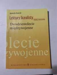 Lektury licealisty. Dwudziestolecie Miedzywojenne