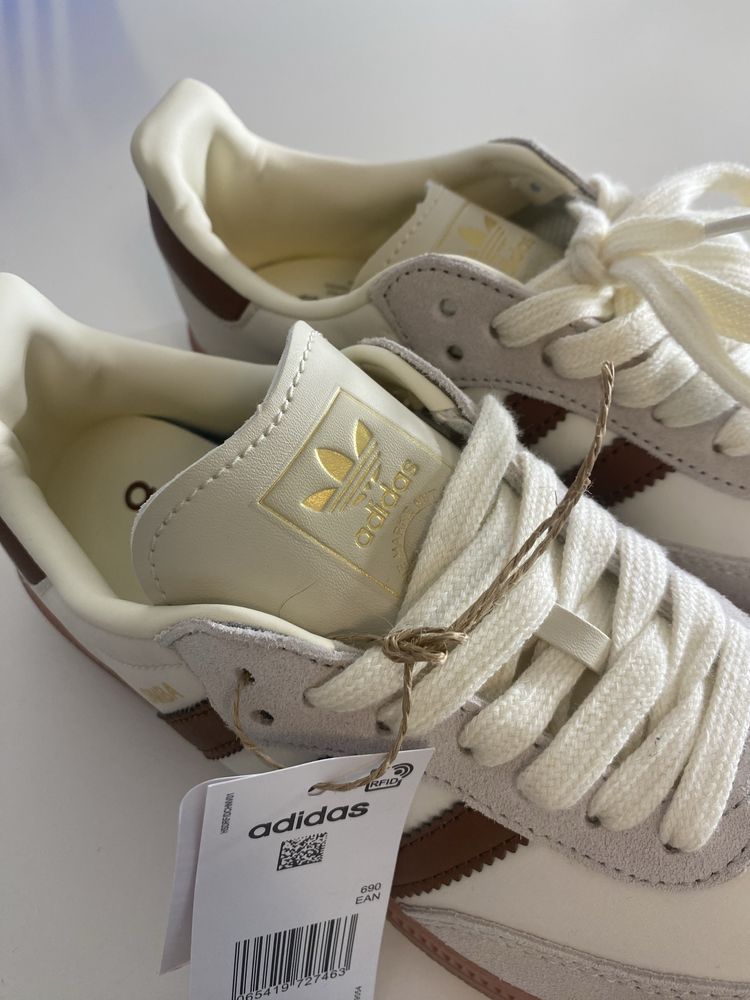 Adidas Samba OG Cream White Preloved Brown 37 1/3 kremowe brązowe 1447