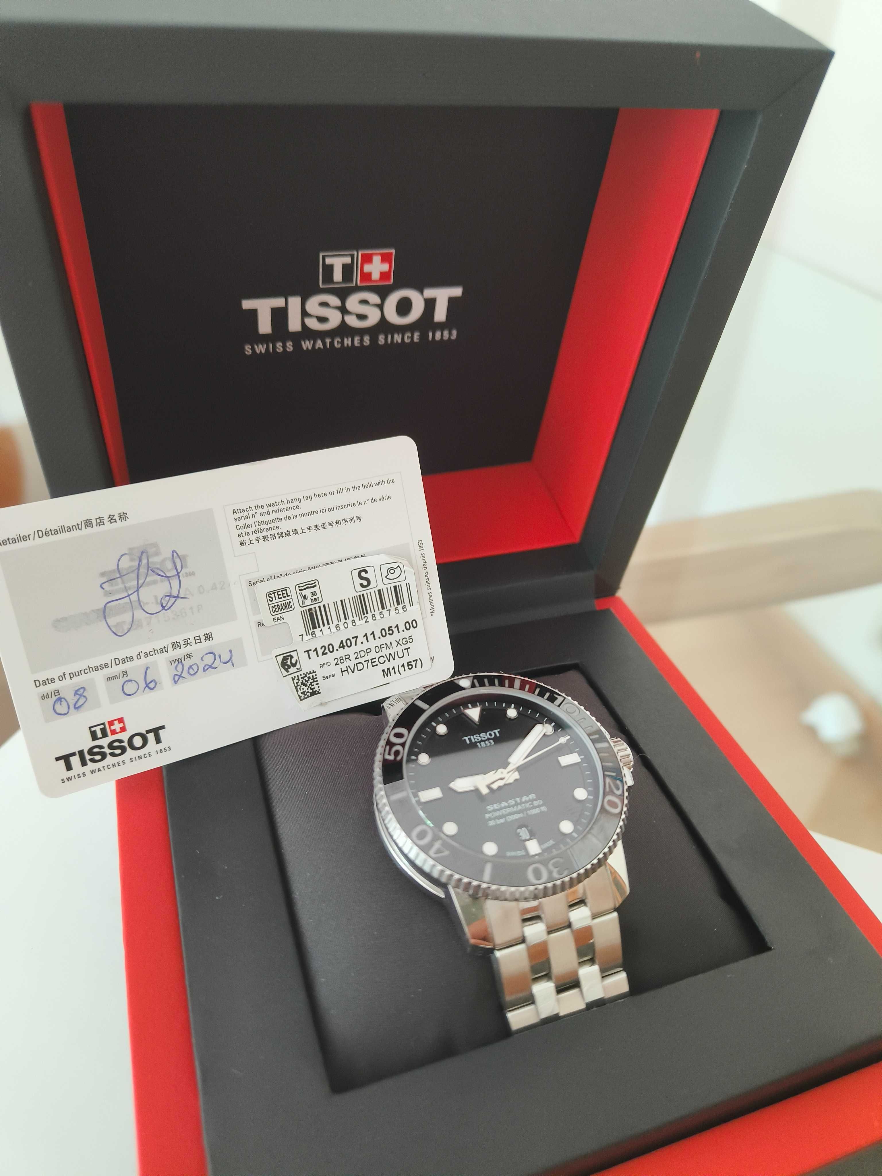 Relógio Tissot Seastar Automático