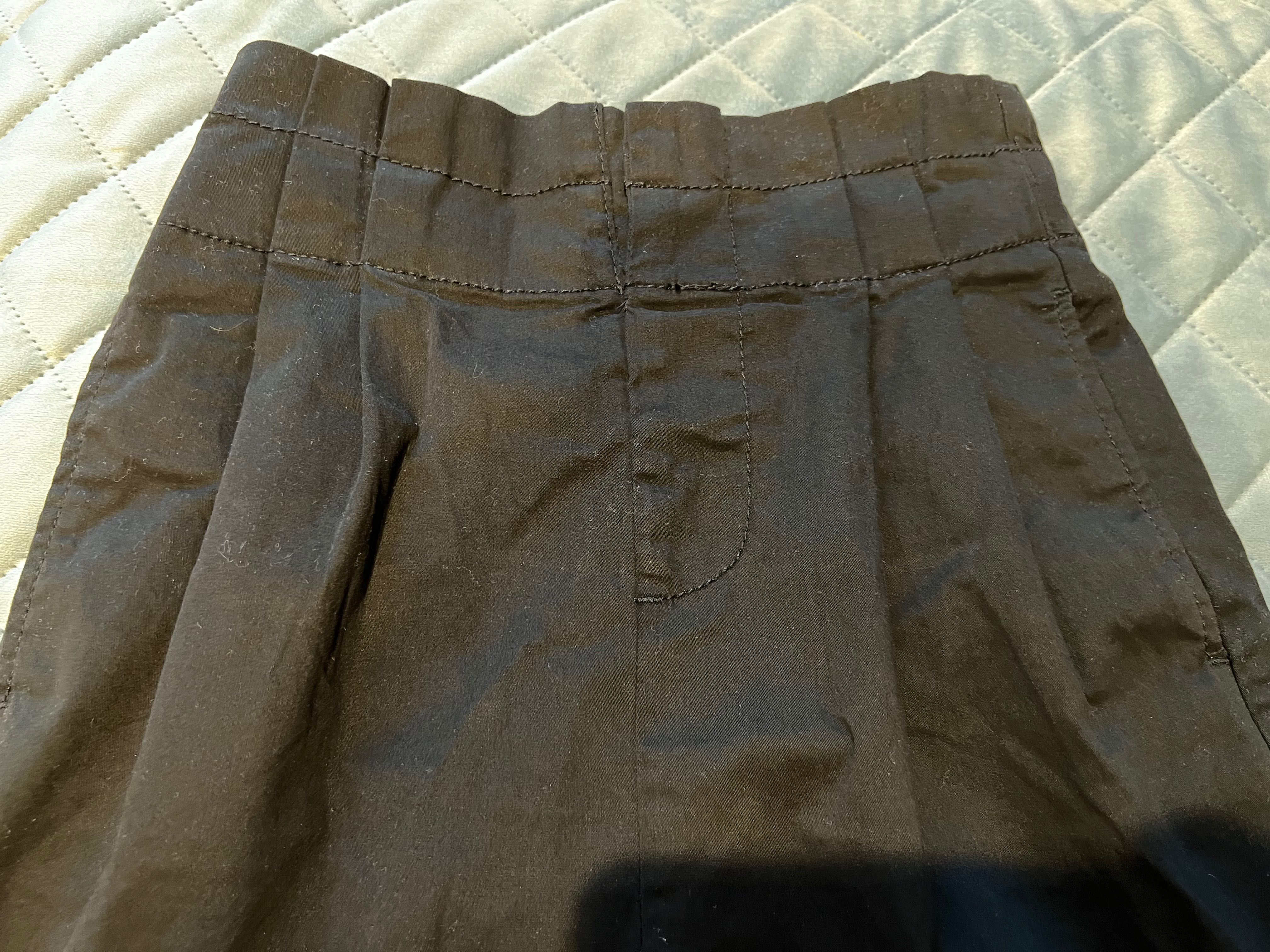 Cool Club spódnica spódniczka czarna mini falbanka 152