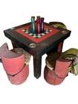 Mesa de jogos c bancos