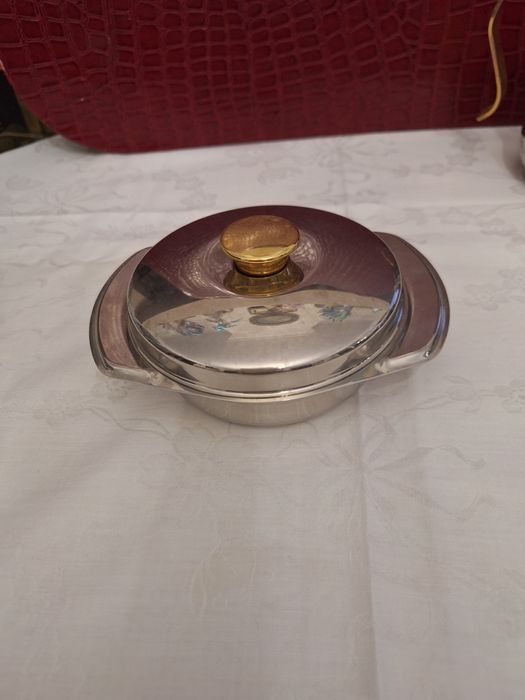 Conjunto inox pequeno almoço