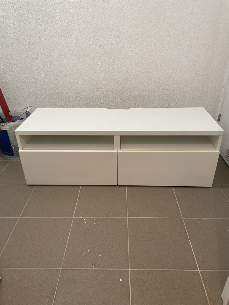IKEA stolik pod TV, bialy 120 cm