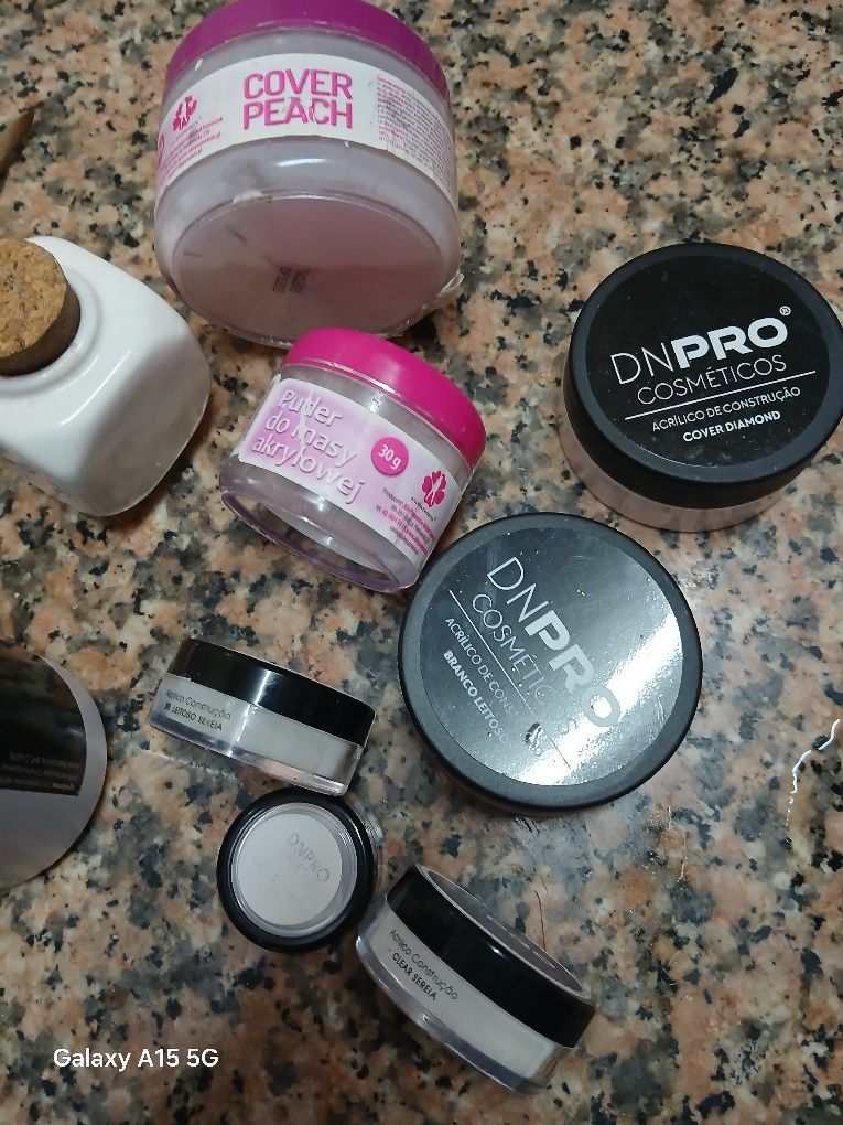 Líquido monomer pos acrílico pincéis