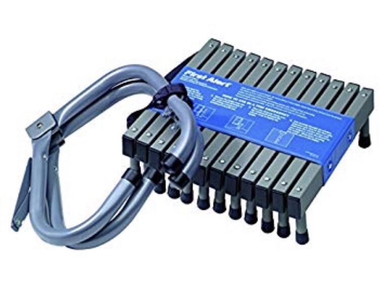 Schody awaryjne Drabina Udźwig 510 kg Rozsuwana 7,3 m