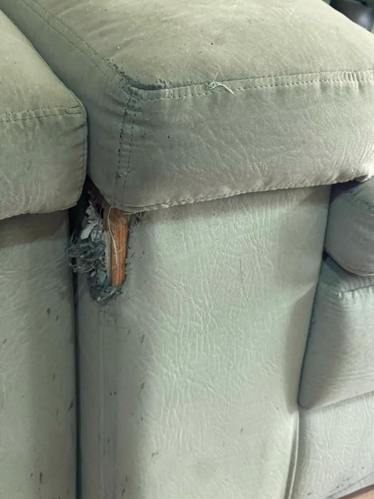 Sofás verde em tecido