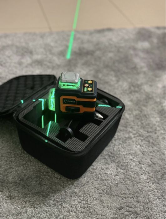 Conjunto Nivel Laser 360 e Medidor até 120 mt