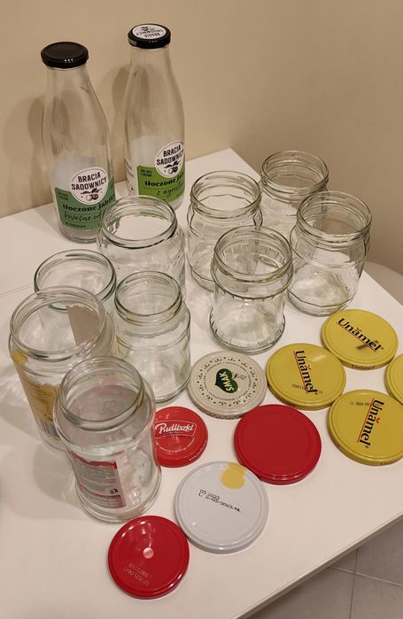 Słoiki na przetwory, kompoty