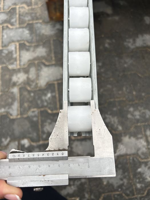 Podajnik rolkowy/ listwa rolkowa, NOWE dł. 120cm, 245cm, 400cm