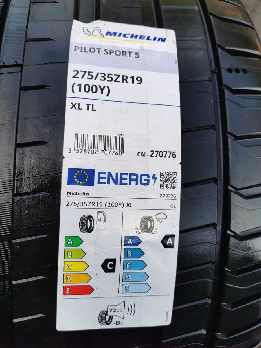 275/35 100Y R19 MICHELIN Pilot Sport5 2025r 8mm NOWA Letnia Opona 1szt