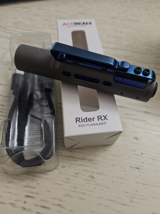 Acebeam Rider RX Titanium, ліхтарик на Nichia 219F
