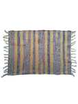 Dywanik z frędzlami kilim boho chodnik 50x80 kilim 100% bawełna beże