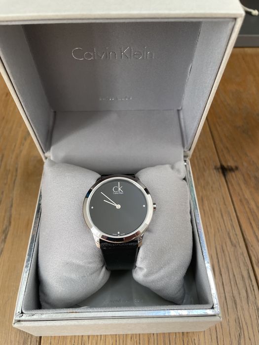 Piękny zegarek Calvin Klein z 3 brylantami