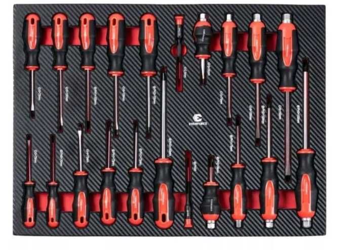 Szafka warsztatowa wózek narzedziowy 262el mocna klucze płaskie z grze