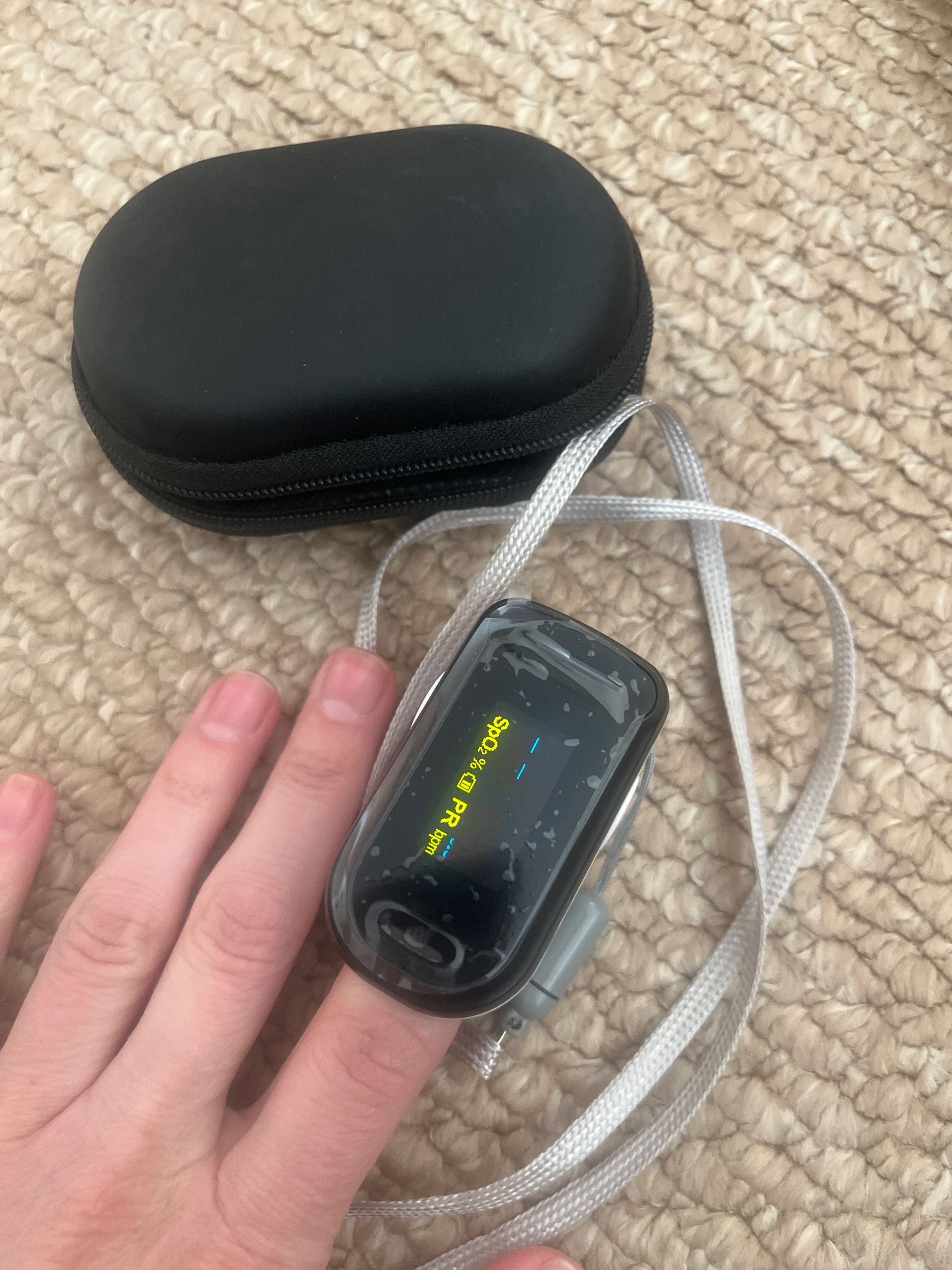 Пульсоксиметр fingertip pulse oximeter