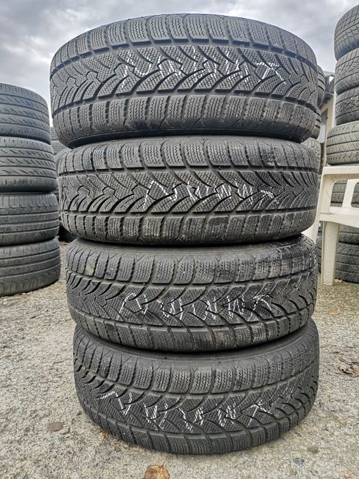 Komplet kół zimowych 5x108 Ford 205/55/16 Platin 7,5mm 2020r czujniki