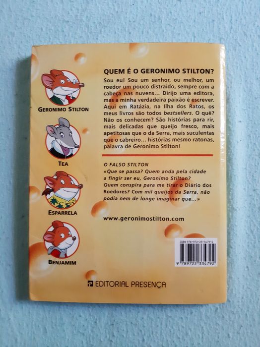 livros geronimo stilton