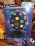 Kula disco naświetlacz imprezowy led lampa blyskowa