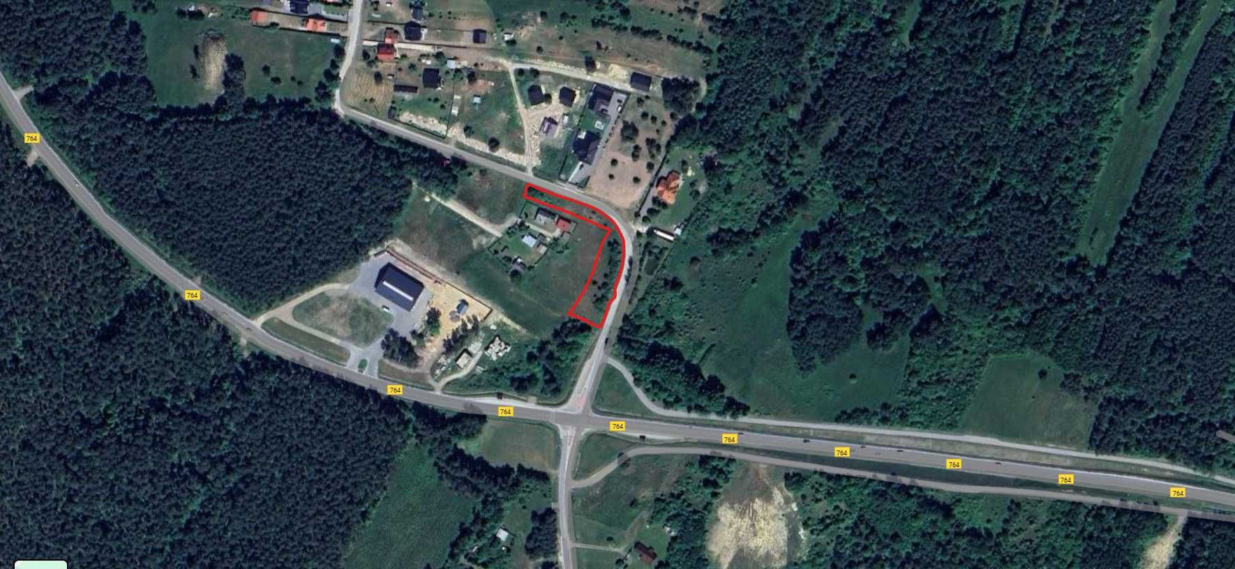 Działka budowlana Kranów gm. Daleszyce