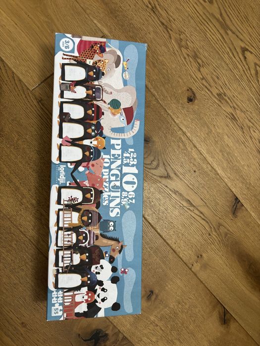 Londji puzzle Pingwinki nauka liczenia